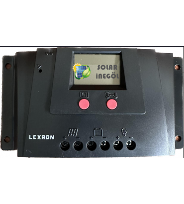 Lexron 30A 12-24V Şarj Kontrol Cihazı